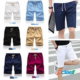 Men's Streetwear Chino Sporty Shorts Knee Length Pants