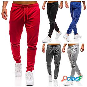 Mens Sweatpants Joggers Track Pants Bottoms Drawstring