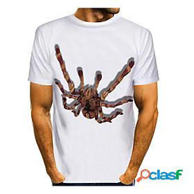 Men's T shirt 3D Octopus Animal 3D Print Round Neck Daily