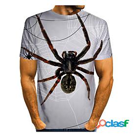 Men's T shirt Shirt Graphic 3D Animal 3D Print Round Neck