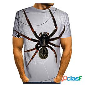 Mens T shirt Shirt Graphic 3D Animal 3D Print Round Neck