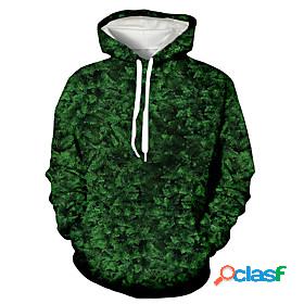 Mens Unisex Plants Graphic Prints Pullover Hoodie Sweatshirt
