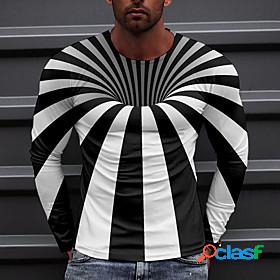 Mens Unisex T shirt Graphic Prints Geometry 3D Print Crew