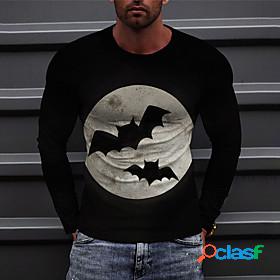 Mens Unisex Tee T shirt Shirt Graphic Prints Bat 3D Print