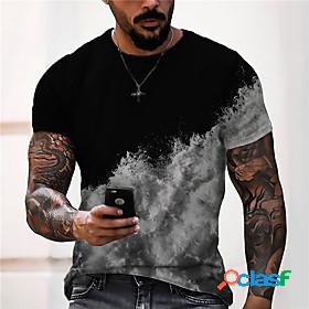 Mens Unisex Tee T shirt Shirt Graphic Prints Clouds 3D Print