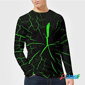 Mens Unisex Tee T shirt Shirt Graphic Prints Crack 3D Print