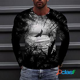 Mens Unisex Tee T shirt Shirt Graphic Prints Eagle 3D Print
