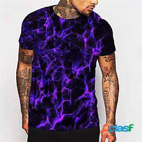 Mens Unisex Tee T shirt Shirt Graphic Prints Streamer 3D