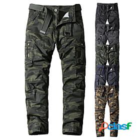 Mens Work Pants Hiking Cargo Pants 6 Pockets Tactical Pants