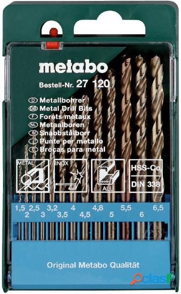 Metabo 627120000 Kit punte a spirale da metallo 13 parti 1