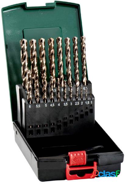 Metabo 627121000 Kit punte a spirale da metallo 19 parti 1