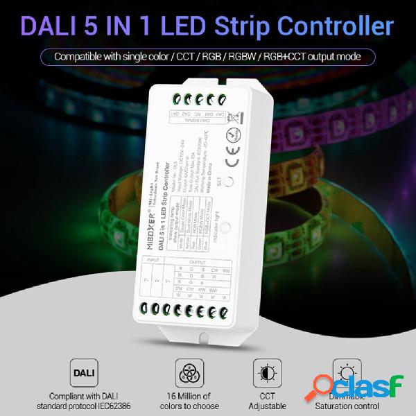 MiBOXER DL5 5 IN 1 LED Anodo comune controller striscia
