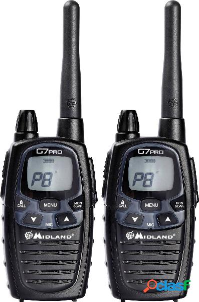 Midland G7 Pro Twin C1090.13 Radio ricetrasmittente