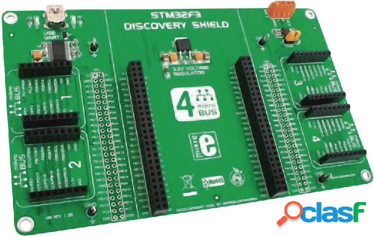 MikroElektronika Scheda di prototipazione MIKROE-1447