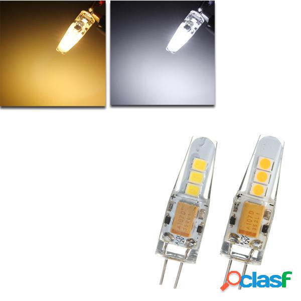 Mini G4 LED Lampadina mais 2W 6 SMD 2835 Silicone Cristallo