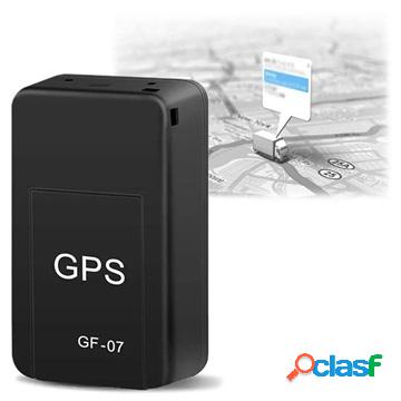 Mini Tracker GPS Magnetico con Microfono GF-07 - Nero