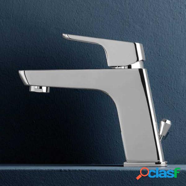 Miscelatore monocomando per lavabo serie Blow con scarico