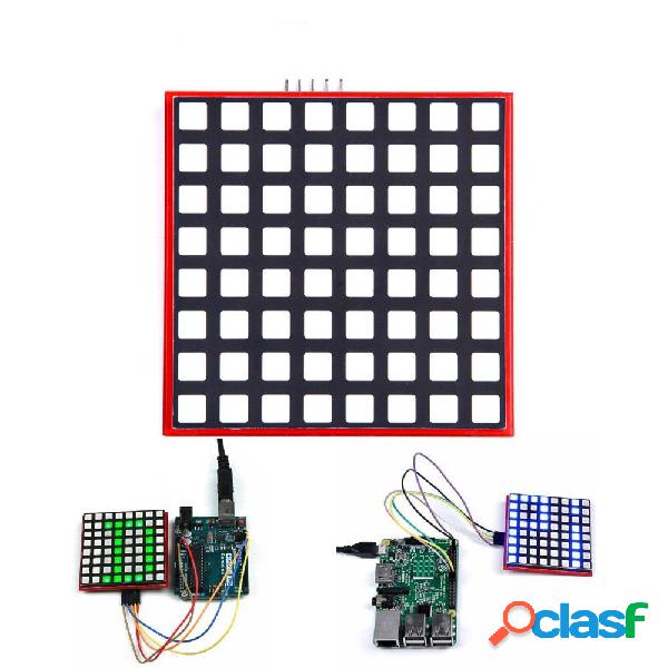 Modulo schermo a matrice di punti a colori 8x8 RGB a LED per