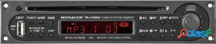 Monacor PA-1140RCD Modulo radio/CD