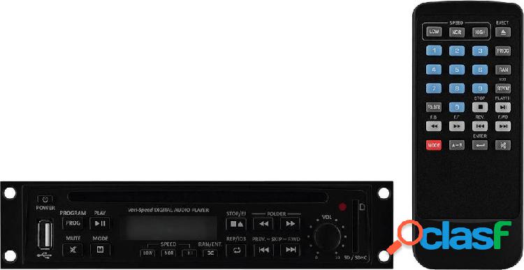 Monacor TXA-1802CD Modulo radio/CD