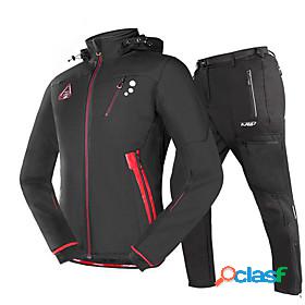 Mountainpeak Mens Cycling Jacket with Pants Long Sleeve -