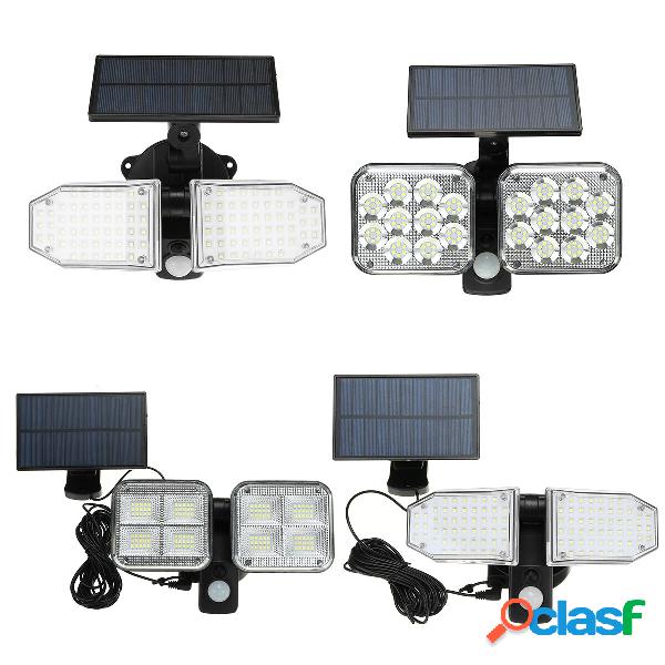 Multifunzionale LED solare Lampada da parete divisa Luce