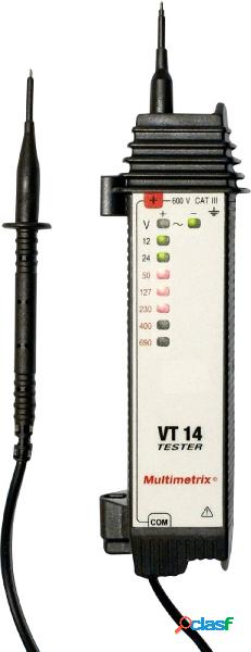 Multimetrix VT 14 Tester di tensione a due poli CAT III 600
