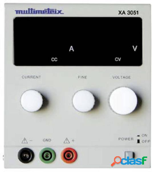 Multimetrix XA 3051 Alimentatore da laboratorio regolabile 0