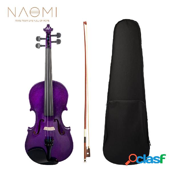 NAOMI Full Size 4/4 KIT tastiera in ebano violino in tiglio