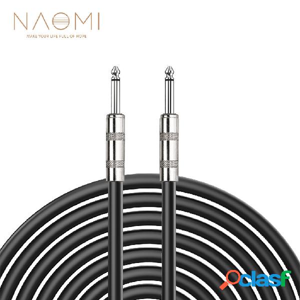 NAOMI Metal 6.35mm Jack a 6.35mm Jack Connettore 3M / 10FT