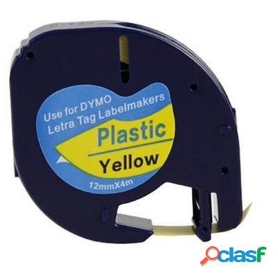 Nastro per etichettatrice Dymo S0721670 LT Plastic da 12 mm