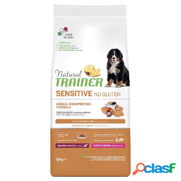 Natural Trainer Sensitive Dog No Gluten Medium & Maxi Puppy