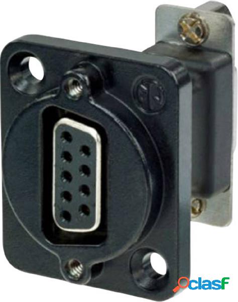 Neutrik NADB9FF-B Adattatore SUB-D Presa SUB-D a 9 poli -