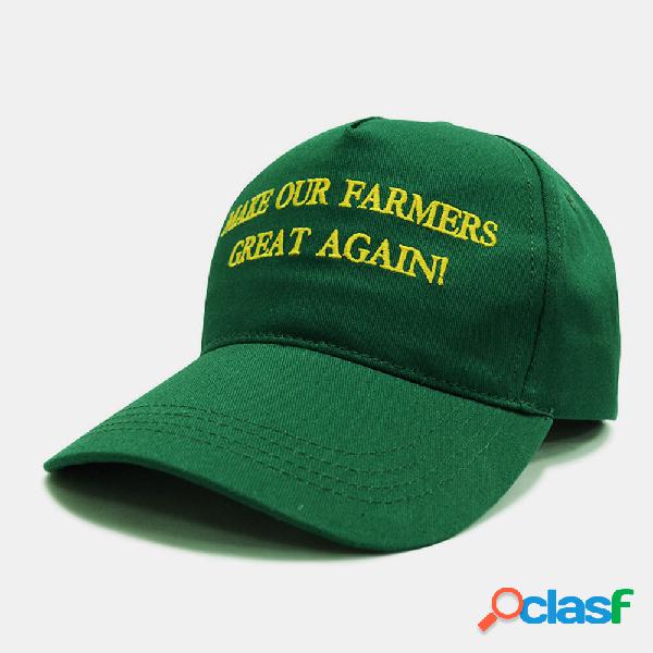 New Fashion Election Hat Cappello da baseball Cappello verde
