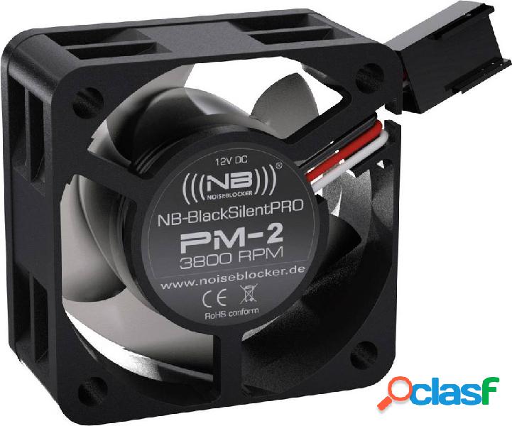 NoiseBlocker BlackSilent Pro Ventola per PC case Nero (L x A