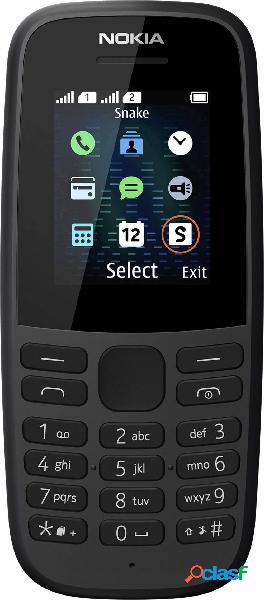 Nokia 105 2019 Cellulare dual SIM Nero