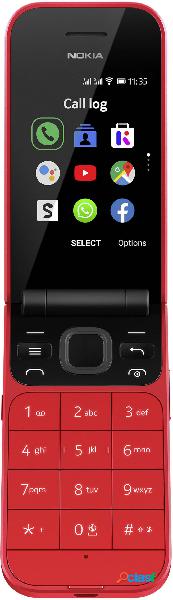 Nokia 2720 Flip Cellulare a conchiglia Rosso
