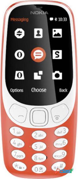 Nokia 3310 Cellulare dual SIM Rosso - Il cellulare cult è