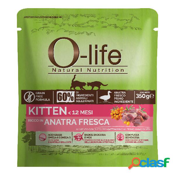 O-Life Cat Kitten Anatra 350 gr