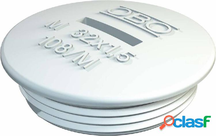OBO Bettermann 108 M32 PS Tappo a vite PG32 Plastica Grigio
