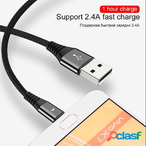 OLAF 2.4A Cavo dati micro USB Ricarica rapida per Huawei P30