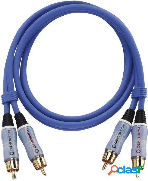 Oehlbach 2705 RCA Audio Cavo [2x Spina RCA - 2x Spina RCA]