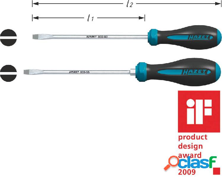 Officina e meccanica Cacciavite a taglio Hazet HEXAnamic