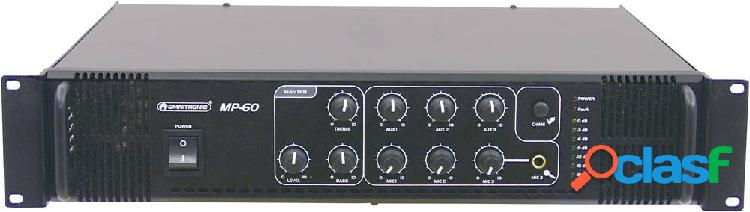 Omnitronic MP-60 Amplificatore PA 60 W