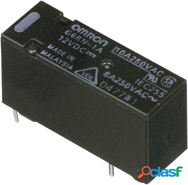 Omron G6RN-1 12DC Relè per PCB 12 V/DC 8 A 1 scambio 1 pz.