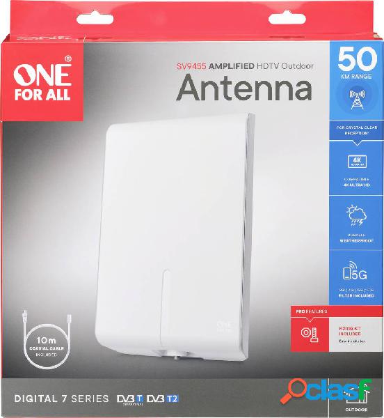 One For All SV 9455-5G Antenna passiva piatta DVB-T/T2