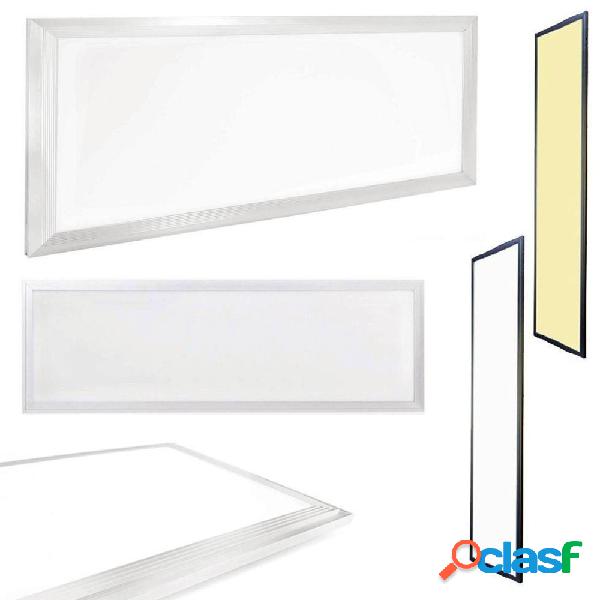 PANNELLO LED WISDOM 120X30 CM IN 6500K 4000K BIANCO DA 40W