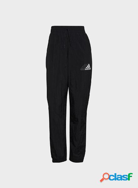 PANTALONE BRAND LOVE REPEAT LOGO HIGH-WAIST WOVEN