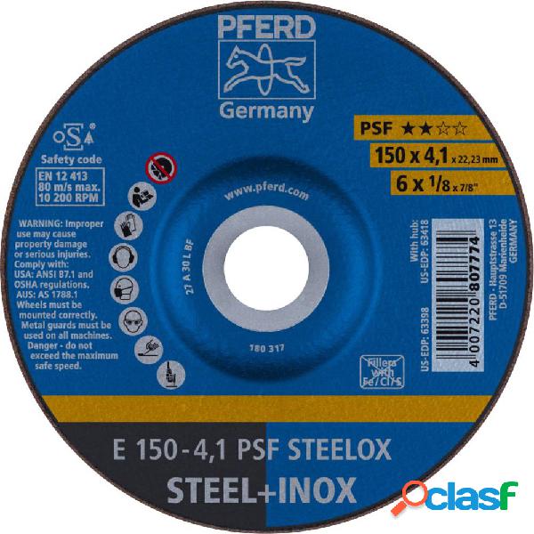PFERD 62015520 Psf Steelox Disco di sgrossatura con centro