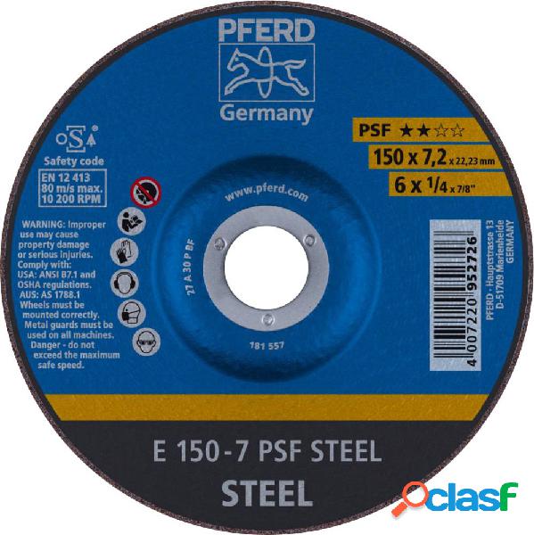 PFERD 62015628 E 150-7 PSF STEEL Disco di sgrossatura con